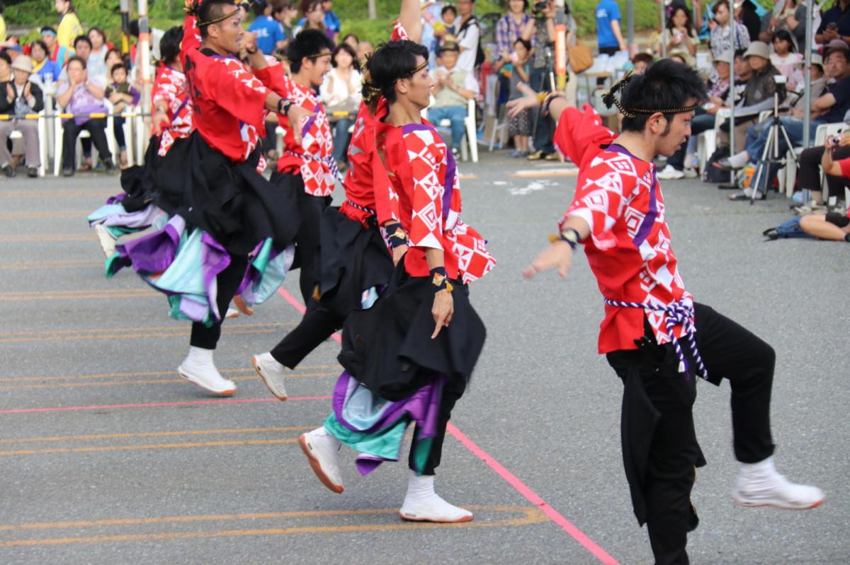 奥州前沢よさこいFesta12中編（奥州前沢よさこいフェスタ2016) 2016/07/10