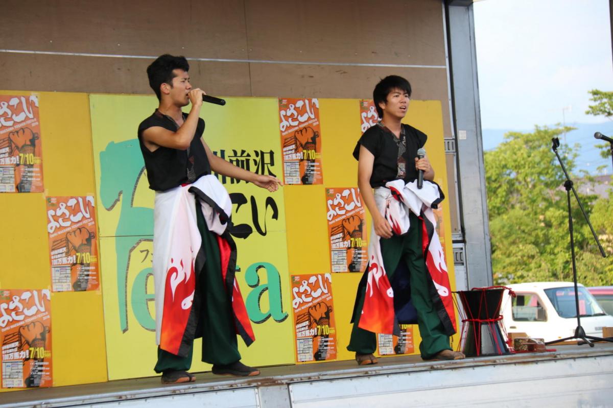 奥州前沢よさこいFesta12中編（奥州前沢よさこいフェスタ2016) 2016/07/10