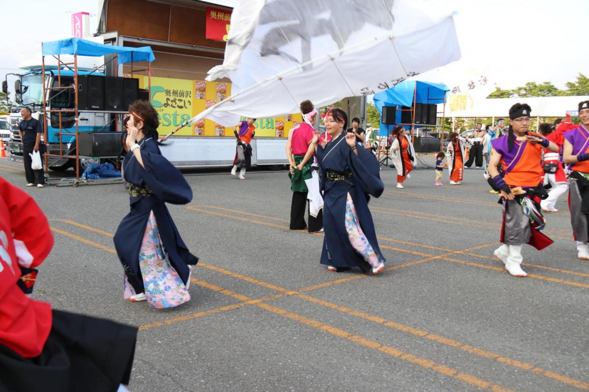 奥州前沢よさこいFesta12中編（奥州前沢よさこいフェスタ2016) 2016/07/10