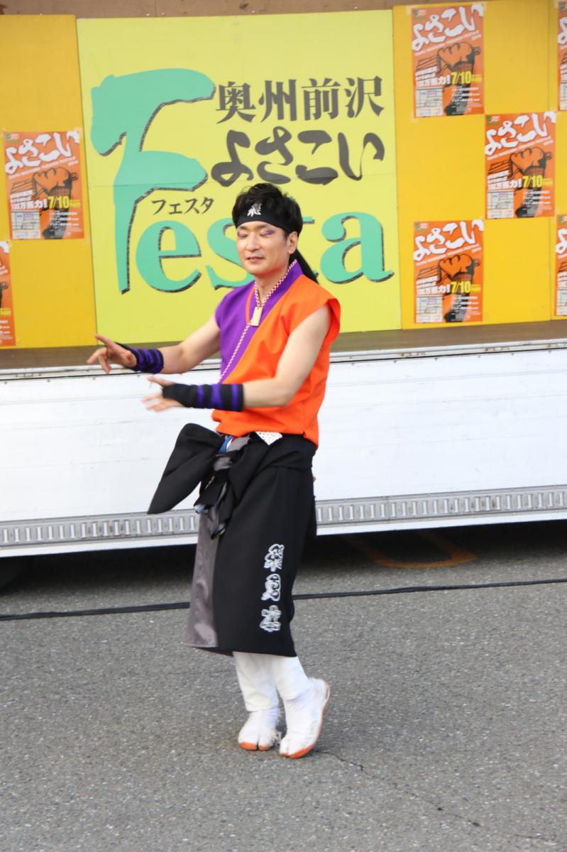 奥州前沢よさこいFesta12中編（奥州前沢よさこいフェスタ2016) 2016/07/10