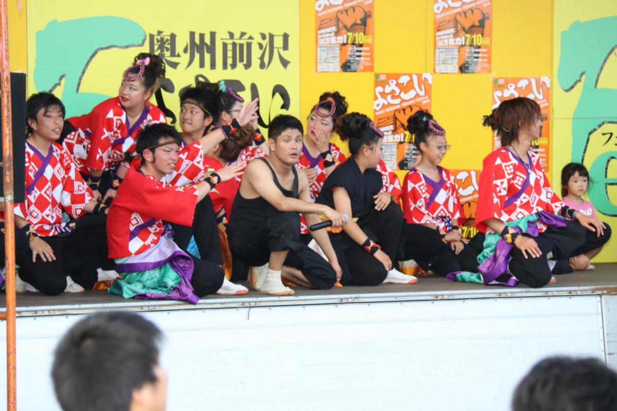 奥州前沢よさこいFesta12中編（奥州前沢よさこいフェスタ2016) 2016/07/10