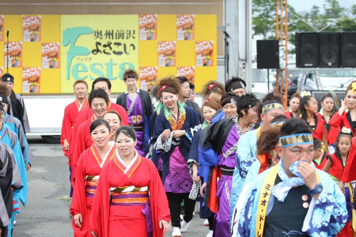 奥州前沢よさこいFesta12後編（奥州前沢よさこいフェスタ2016) 2016/07/10