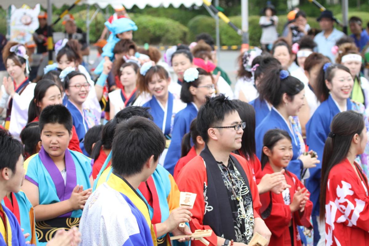 奥州前沢よさこいFesta12後編（奥州前沢よさこいフェスタ2016) 2016/07/10