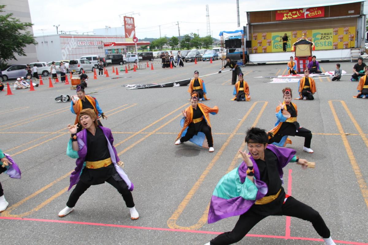 奥州前沢よさこいFesta12後編（奥州前沢よさこいフェスタ2016) 2016/07/10