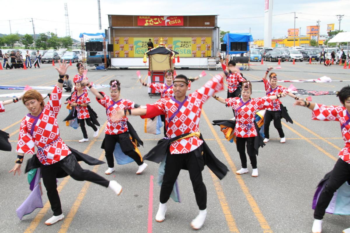 奥州前沢よさこいFesta12後編（奥州前沢よさこいフェスタ2016) 2016/07/10