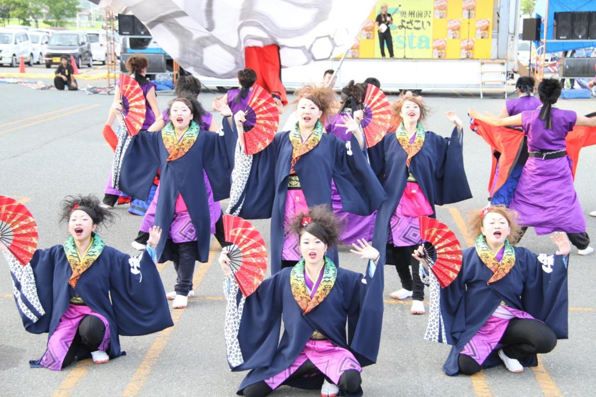 奥州前沢よさこいFesta12後編（奥州前沢よさこいフェスタ2016) 2016/07/10