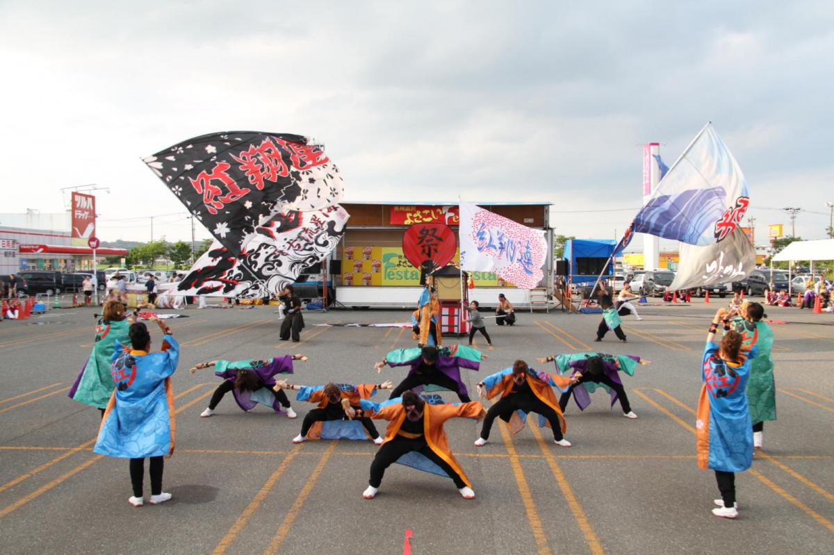 奥州前沢よさこいFesta12後編（奥州前沢よさこいフェスタ2016) 2016/07/10