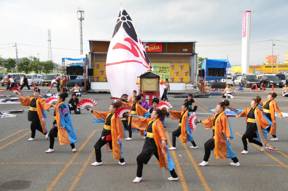 奥州前沢よさこいFesta12後編（奥州前沢よさこいフェスタ2016) 2016/07/10