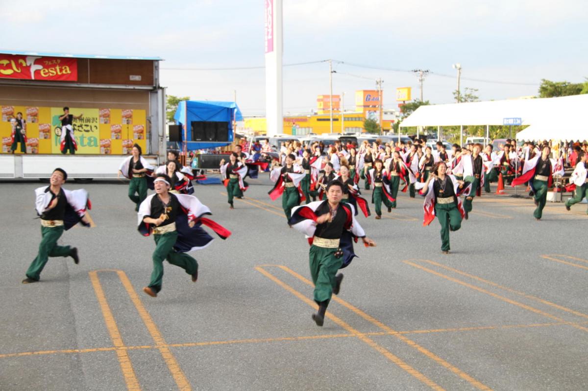 奥州前沢よさこいFesta12後編（奥州前沢よさこいフェスタ2016) 2016/07/10