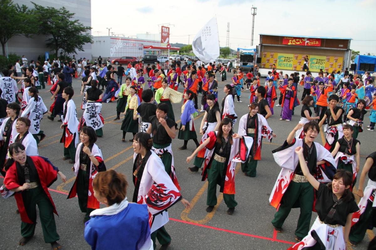 奥州前沢よさこいFesta12後編（奥州前沢よさこいフェスタ2016) 2016/07/10