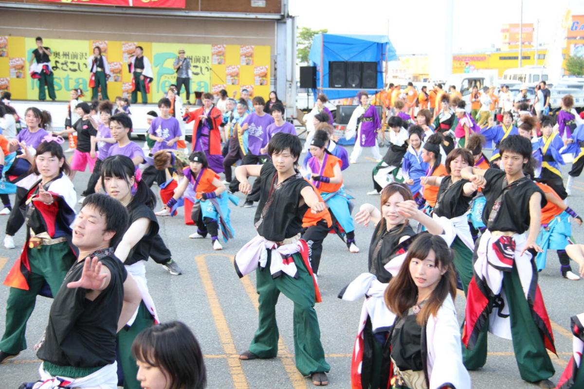 奥州前沢よさこいFesta12後編（奥州前沢よさこいフェスタ2016) 2016/07/10