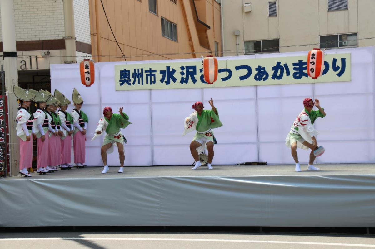 奥州水沢夏まつり2016 子供みこし・地方太鼓・干支和まつり・水沢ざっつぁかまつり 2016/08/06