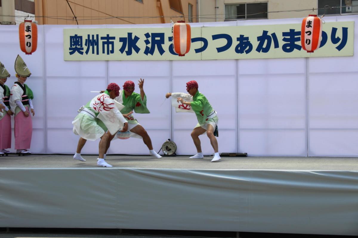 奥州水沢夏まつり2016 子供みこし・地方太鼓・干支和まつり・水沢ざっつぁかまつり 2016/08/06