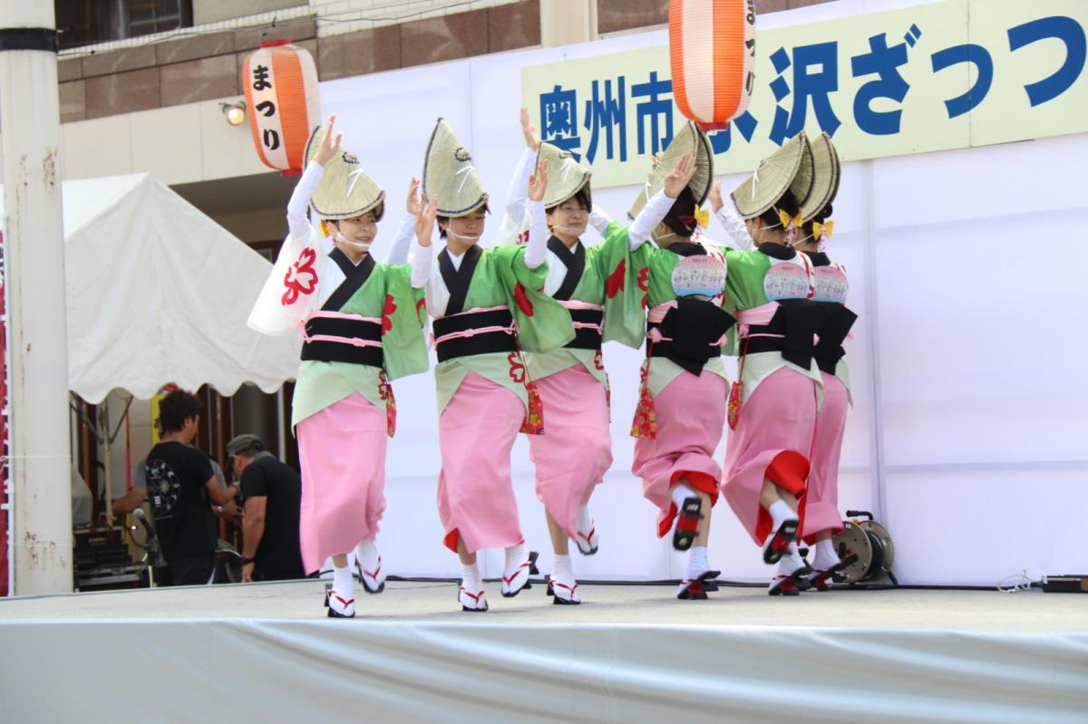 奥州水沢夏まつり2016 子供みこし・地方太鼓・干支和まつり・水沢ざっつぁかまつり 2016/08/06