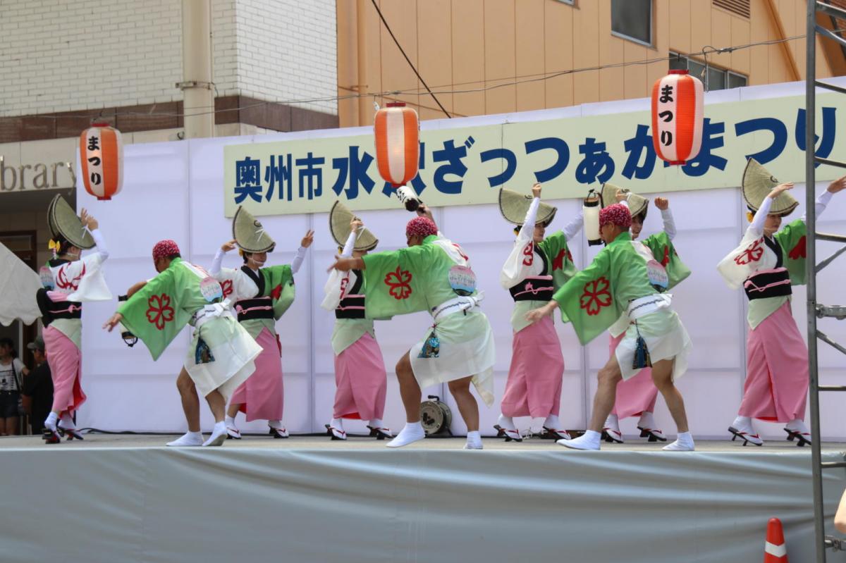 奥州水沢夏まつり2016 子供みこし・地方太鼓・干支和まつり・水沢ざっつぁかまつり 2016/08/06