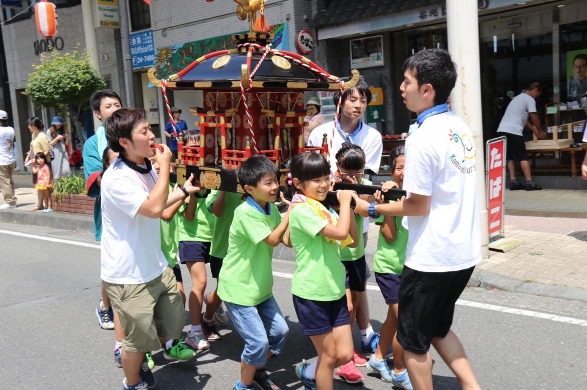 奥州水沢夏まつり2016 子供みこし・地方太鼓・干支和まつり・水沢ざっつぁかまつり 2016/08/06