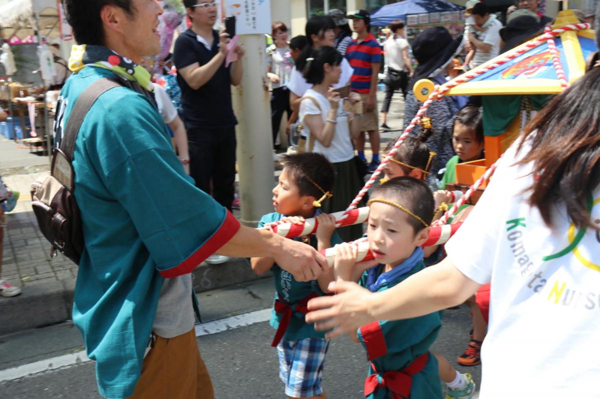 奥州水沢夏まつり2016 子供みこし・地方太鼓・干支和まつり・水沢ざっつぁかまつり 2016/08/06