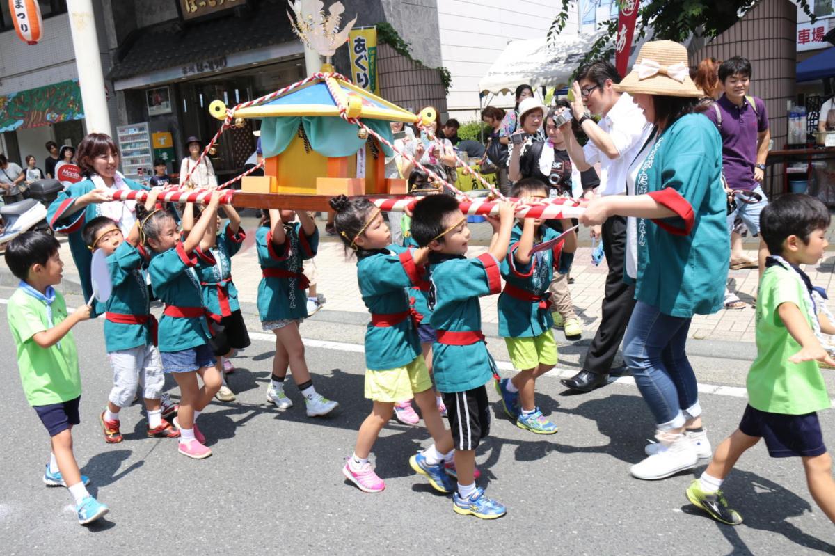 奥州水沢夏まつり2016 子供みこし・地方太鼓・干支和まつり・水沢ざっつぁかまつり 2016/08/06
