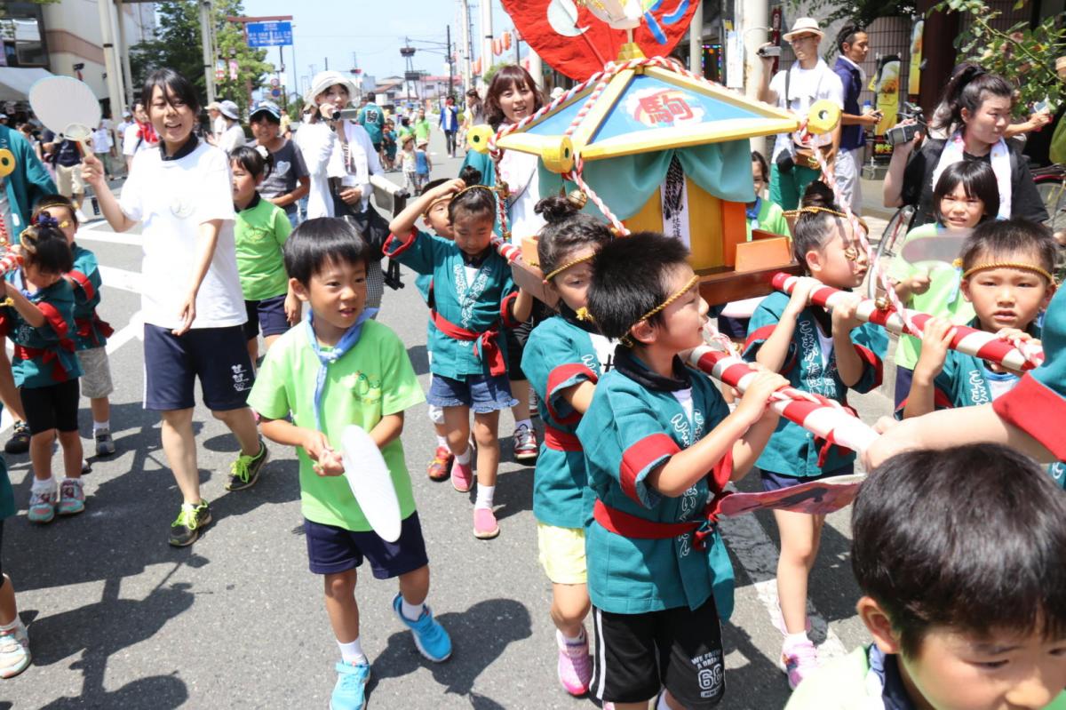 奥州水沢夏まつり2016 子供みこし・地方太鼓・干支和まつり・水沢ざっつぁかまつり 2016/08/06