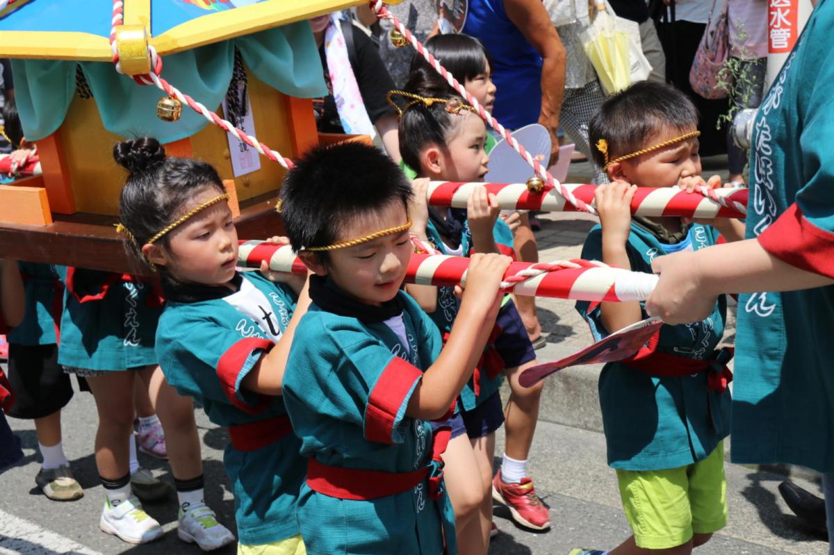 奥州水沢夏まつり2016 子供みこし・地方太鼓・干支和まつり・水沢ざっつぁかまつり 2016/08/06