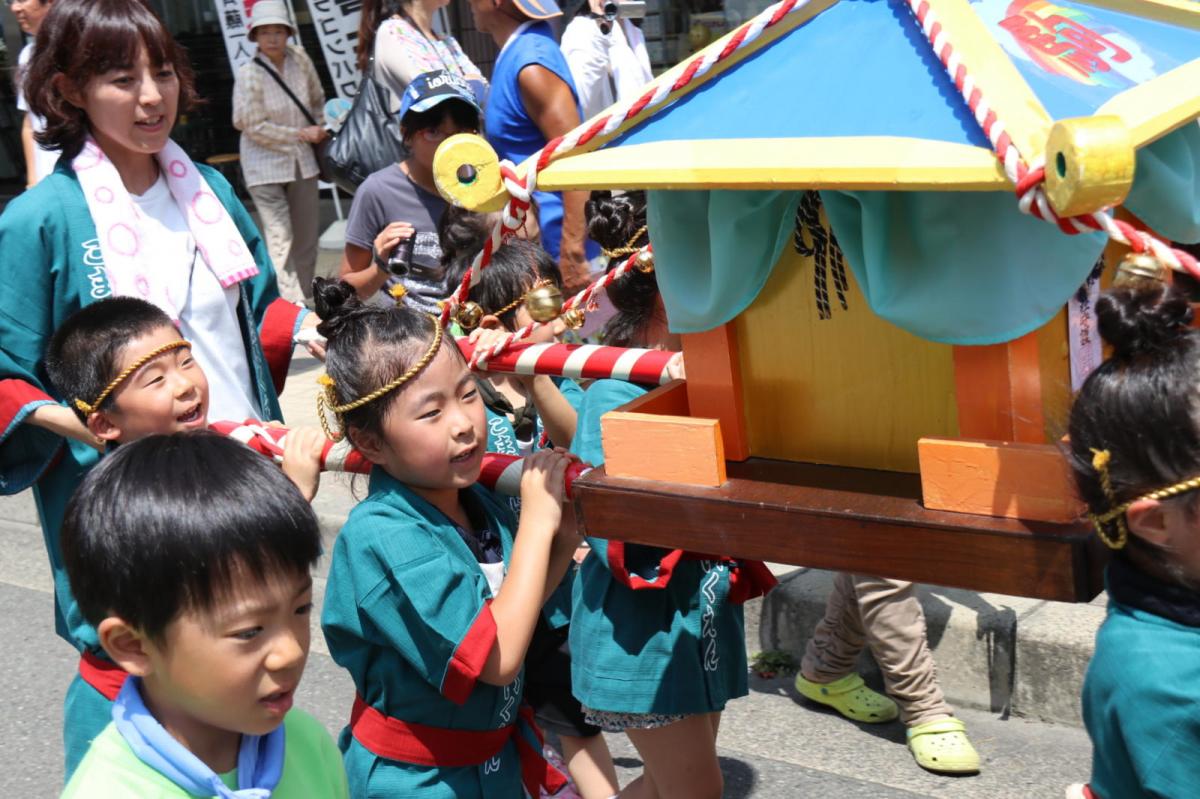奥州水沢夏まつり2016 子供みこし・地方太鼓・干支和まつり・水沢ざっつぁかまつり 2016/08/06
