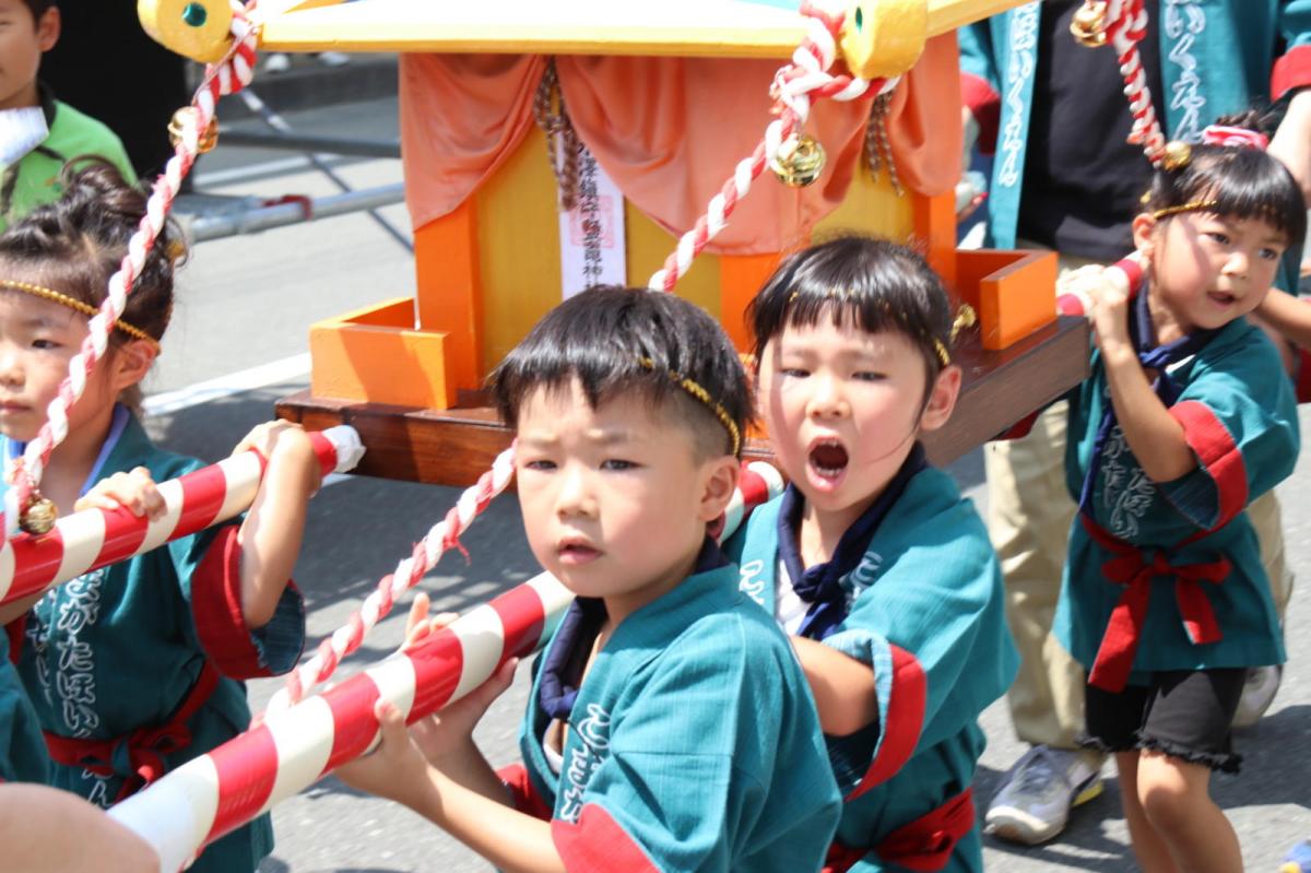 奥州水沢夏まつり2016 子供みこし・地方太鼓・干支和まつり・水沢ざっつぁかまつり 2016/08/06