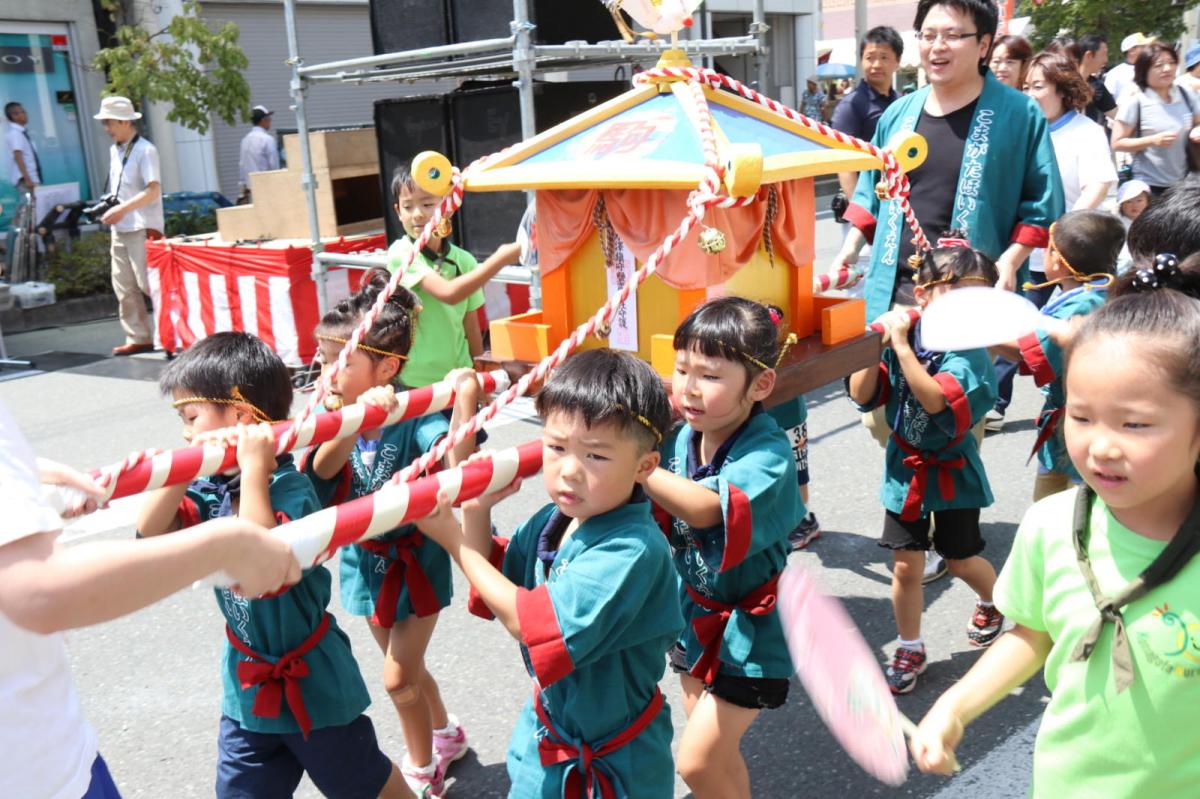 奥州水沢夏まつり2016 子供みこし・地方太鼓・干支和まつり・水沢ざっつぁかまつり 2016/08/06