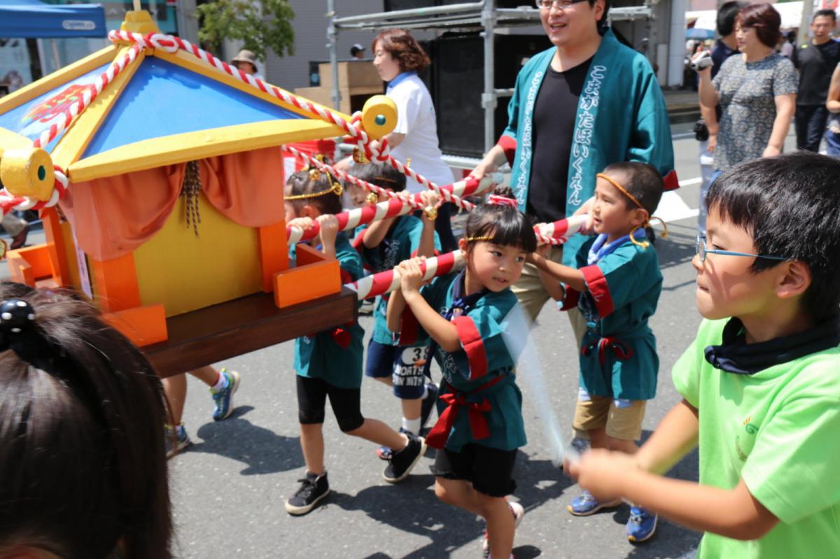 奥州水沢夏まつり2016 子供みこし・地方太鼓・干支和まつり・水沢ざっつぁかまつり 2016/08/06