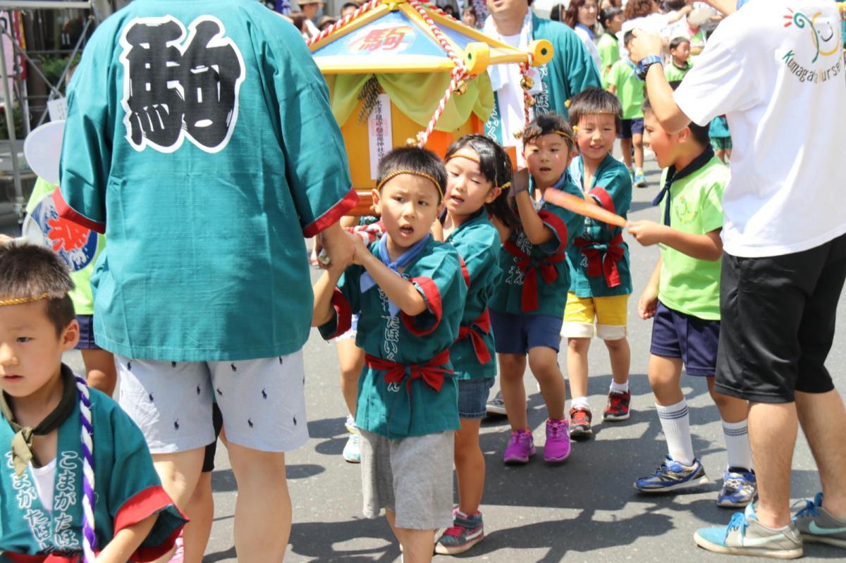 奥州水沢夏まつり2016 子供みこし・地方太鼓・干支和まつり・水沢ざっつぁかまつり 2016/08/06