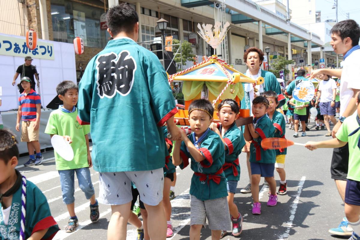 奥州水沢夏まつり2016 子供みこし・地方太鼓・干支和まつり・水沢ざっつぁかまつり 2016/08/06
