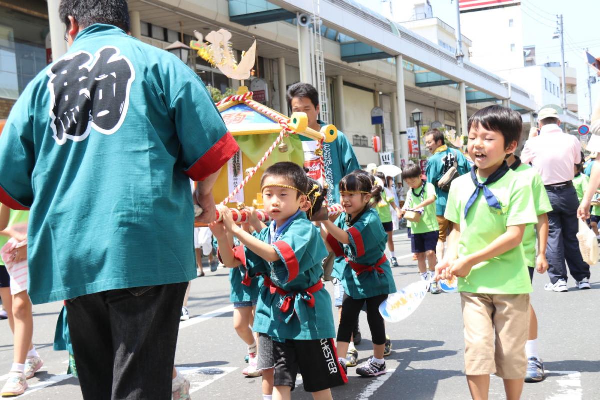 奥州水沢夏まつり2016 子供みこし・地方太鼓・干支和まつり・水沢ざっつぁかまつり 2016/08/06