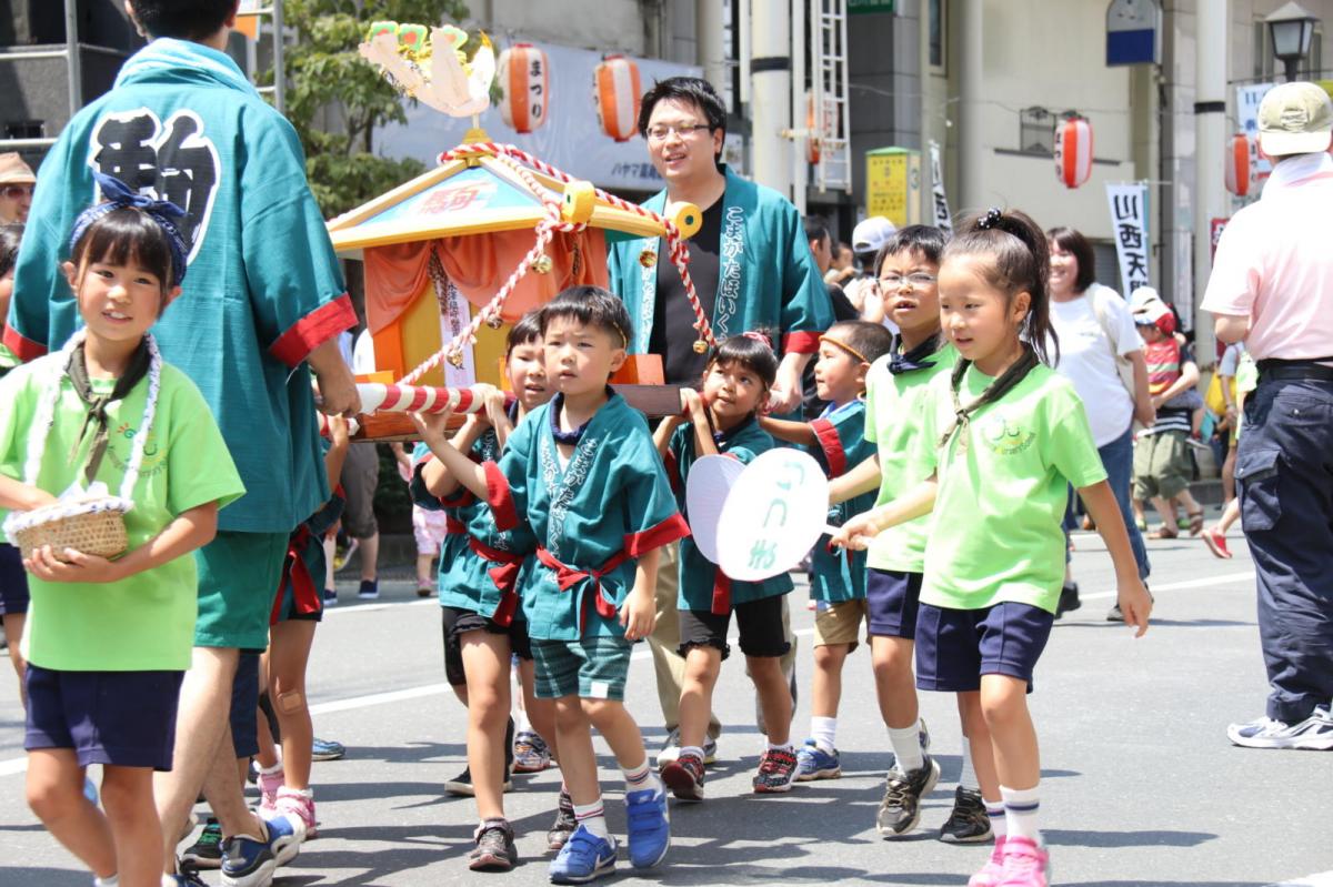 奥州水沢夏まつり2016 子供みこし・地方太鼓・干支和まつり・水沢ざっつぁかまつり 2016/08/06