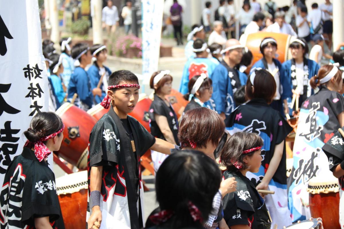 奥州水沢夏まつり2016 子供みこし・地方太鼓・干支和まつり・水沢ざっつぁかまつり 2016/08/06