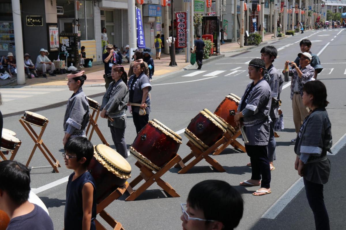 奥州水沢夏まつり2016 子供みこし・地方太鼓・干支和まつり・水沢ざっつぁかまつり 2016/08/06