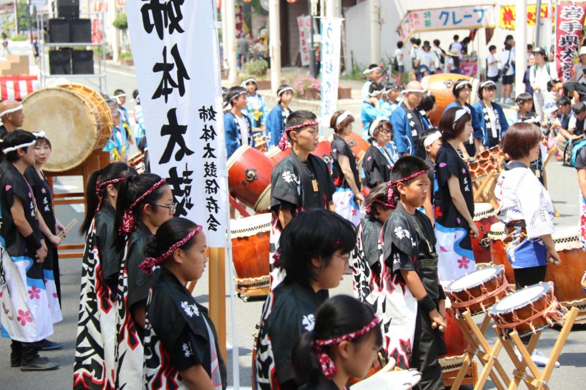 奥州水沢夏まつり2016 子供みこし・地方太鼓・干支和まつり・水沢ざっつぁかまつり 2016/08/06