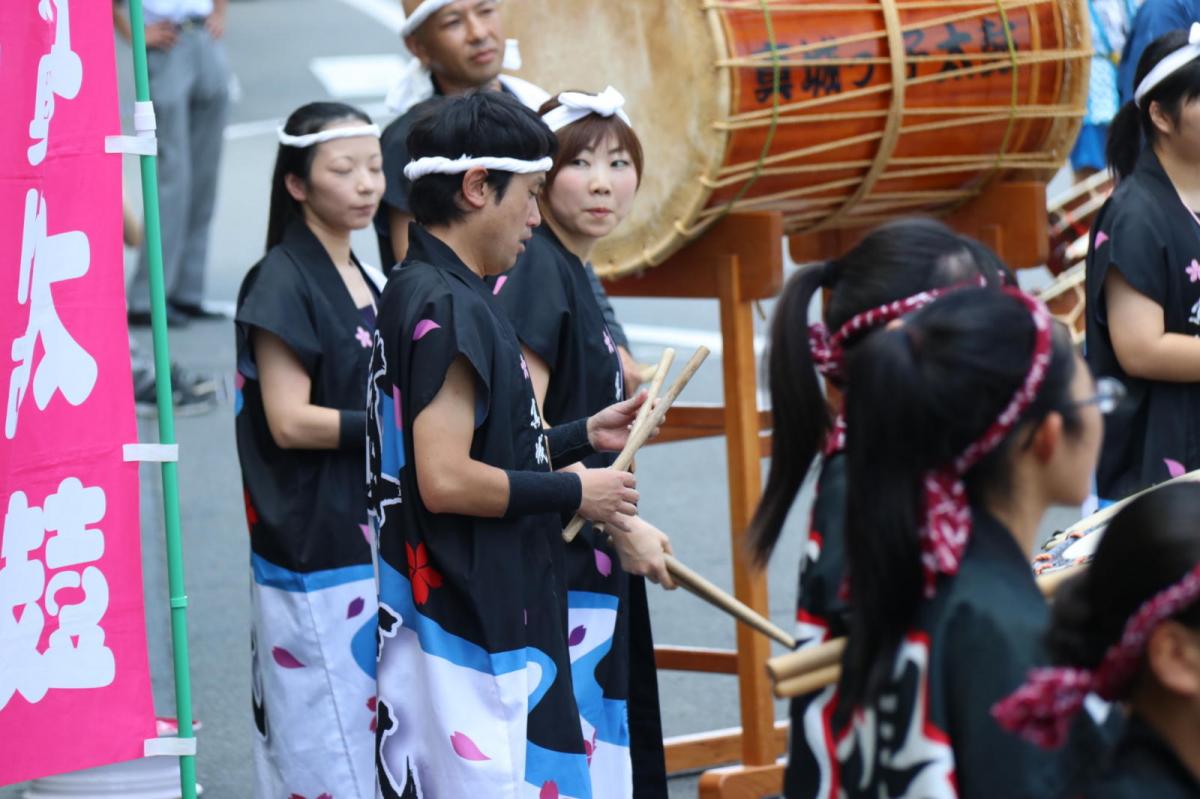 奥州水沢夏まつり2016 子供みこし・地方太鼓・干支和まつり・水沢ざっつぁかまつり 2016/08/06