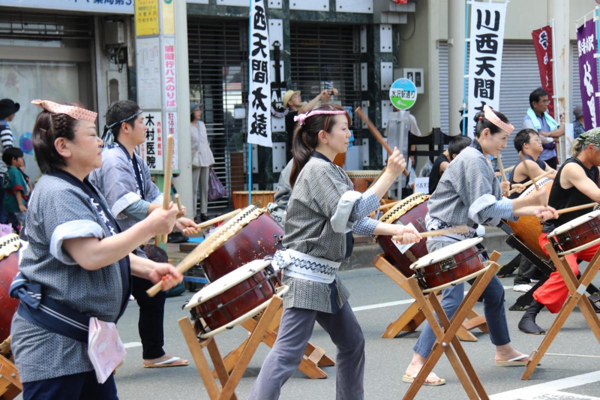 奥州水沢夏まつり2016 子供みこし・地方太鼓・干支和まつり・水沢ざっつぁかまつり 2016/08/06