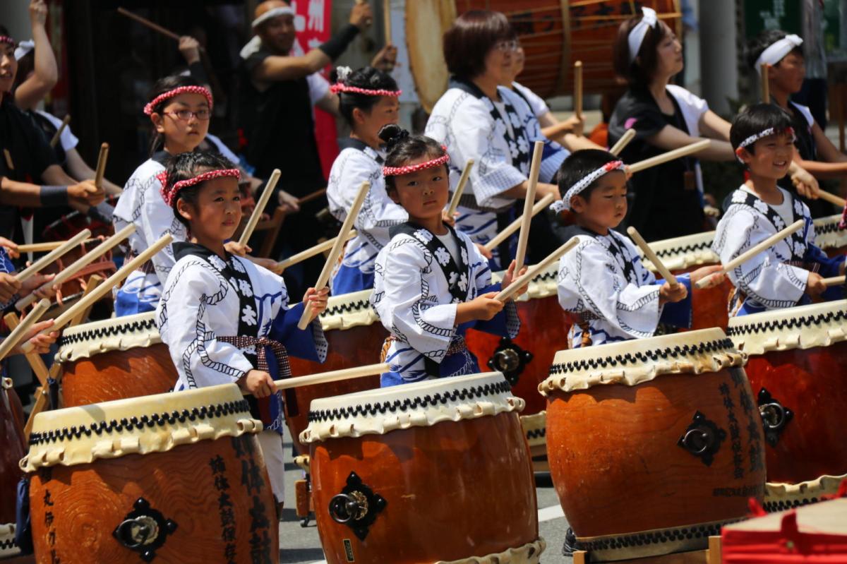 奥州水沢夏まつり2016 子供みこし・地方太鼓・干支和まつり・水沢ざっつぁかまつり 2016/08/06