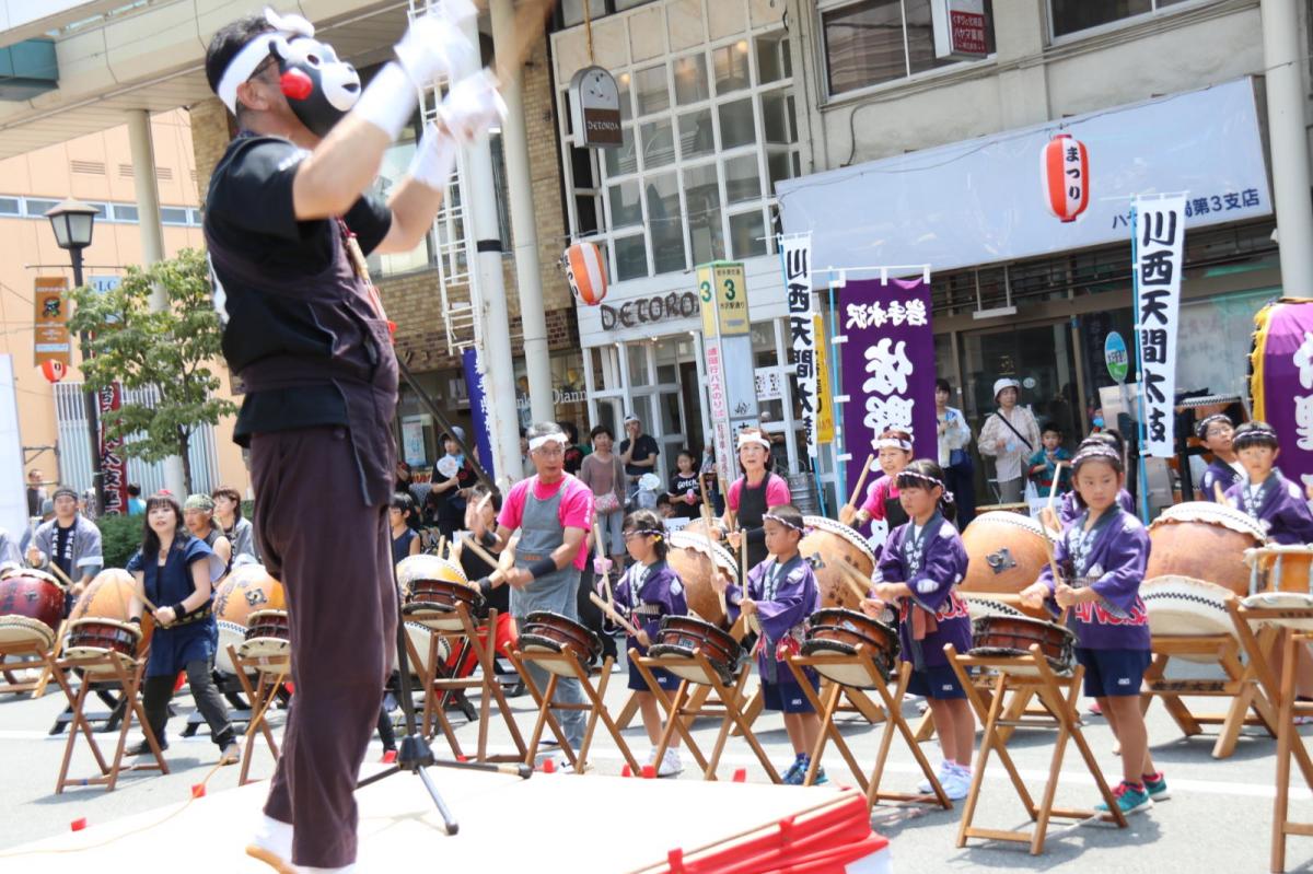 奥州水沢夏まつり2016 子供みこし・地方太鼓・干支和まつり・水沢ざっつぁかまつり 2016/08/06