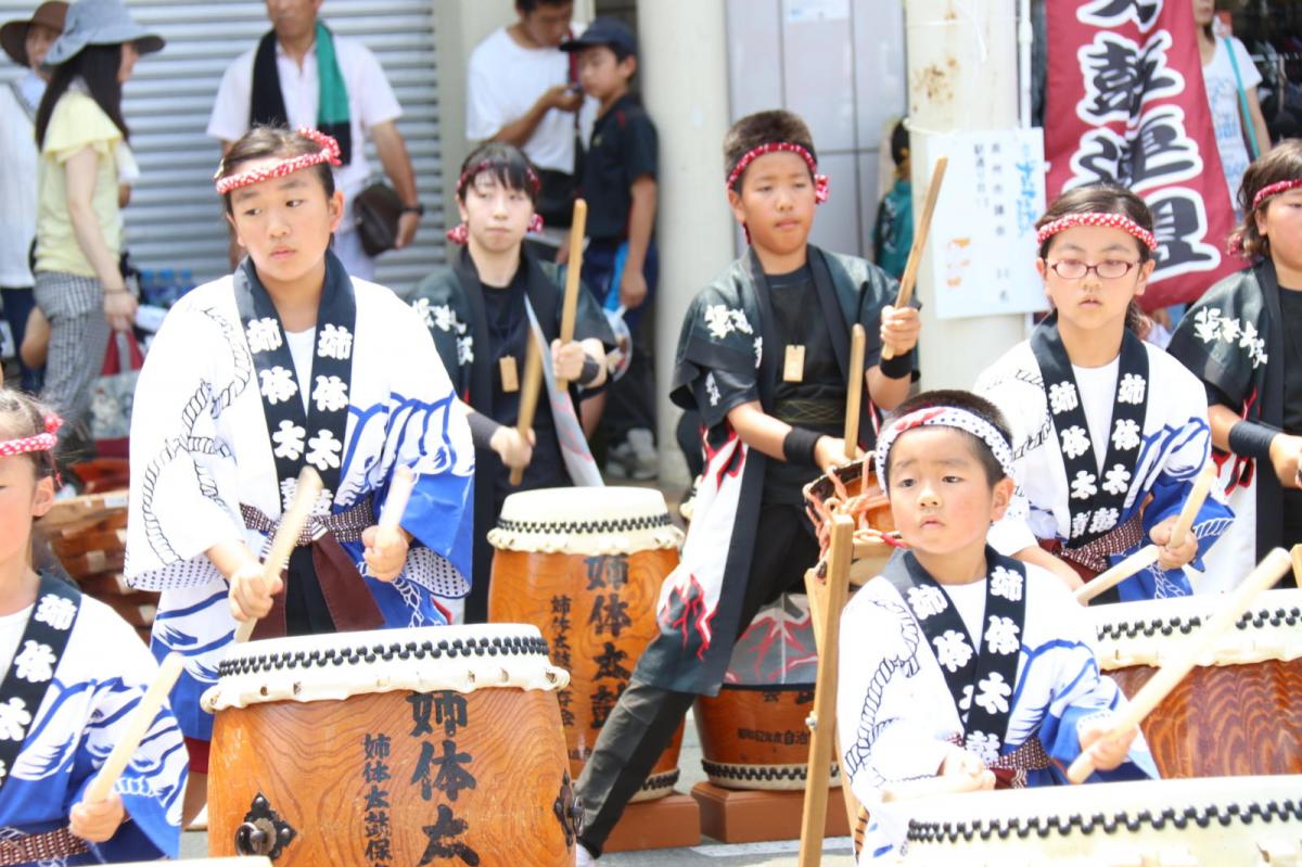 奥州水沢夏まつり2016 子供みこし・地方太鼓・干支和まつり・水沢ざっつぁかまつり 2016/08/06