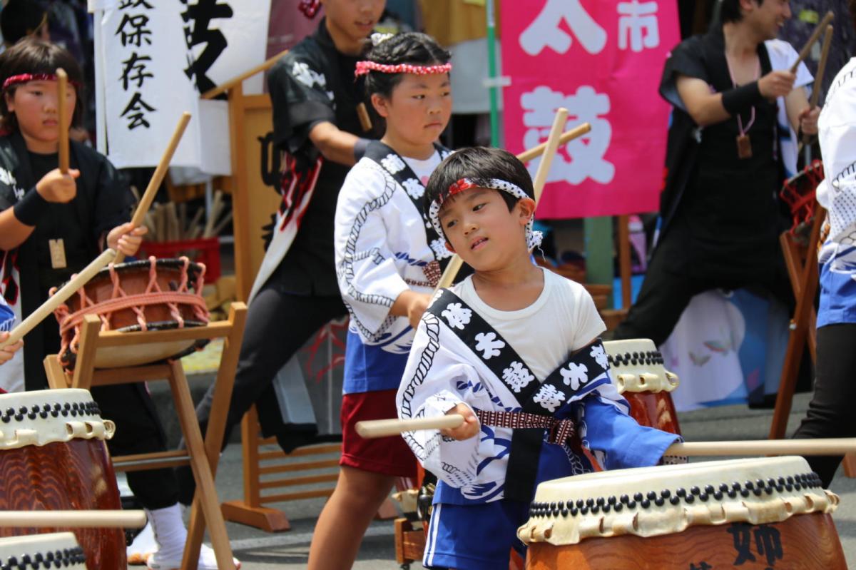 奥州水沢夏まつり2016 子供みこし・地方太鼓・干支和まつり・水沢ざっつぁかまつり 2016/08/06