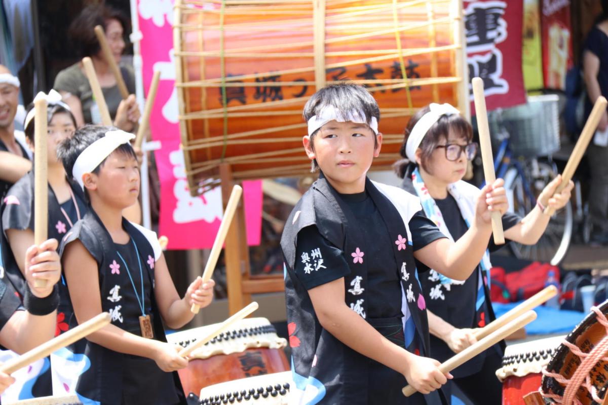 奥州水沢夏まつり2016 子供みこし・地方太鼓・干支和まつり・水沢ざっつぁかまつり 2016/08/06