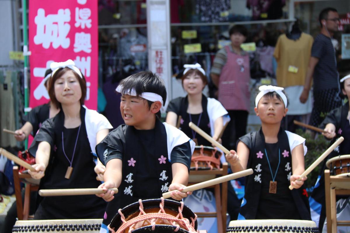 奥州水沢夏まつり2016 子供みこし・地方太鼓・干支和まつり・水沢ざっつぁかまつり 2016/08/06