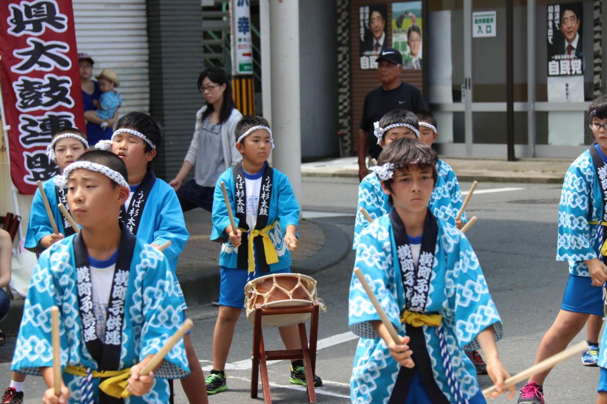 奥州水沢夏まつり2016 子供みこし・地方太鼓・干支和まつり・水沢ざっつぁかまつり 2016/08/06