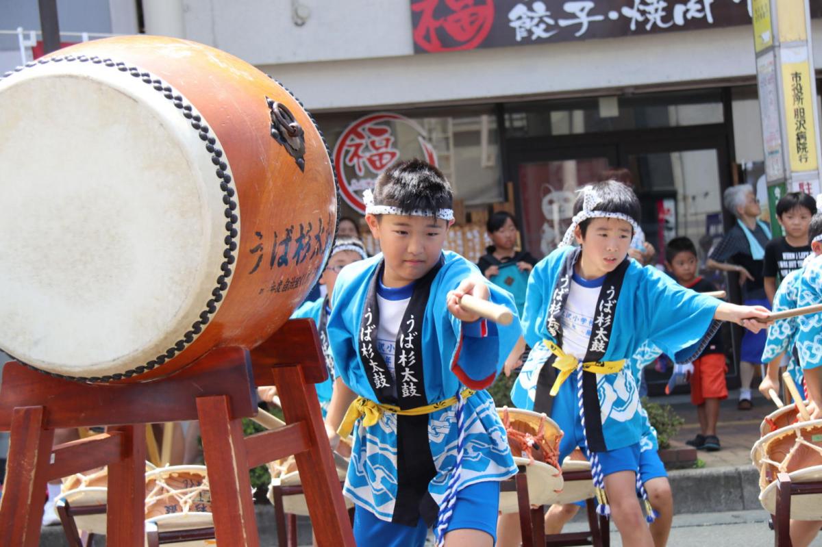 奥州水沢夏まつり2016 子供みこし・地方太鼓・干支和まつり・水沢ざっつぁかまつり 2016/08/06