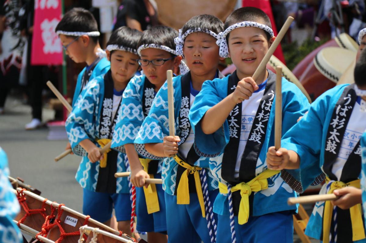 奥州水沢夏まつり2016 子供みこし・地方太鼓・干支和まつり・水沢ざっつぁかまつり 2016/08/06