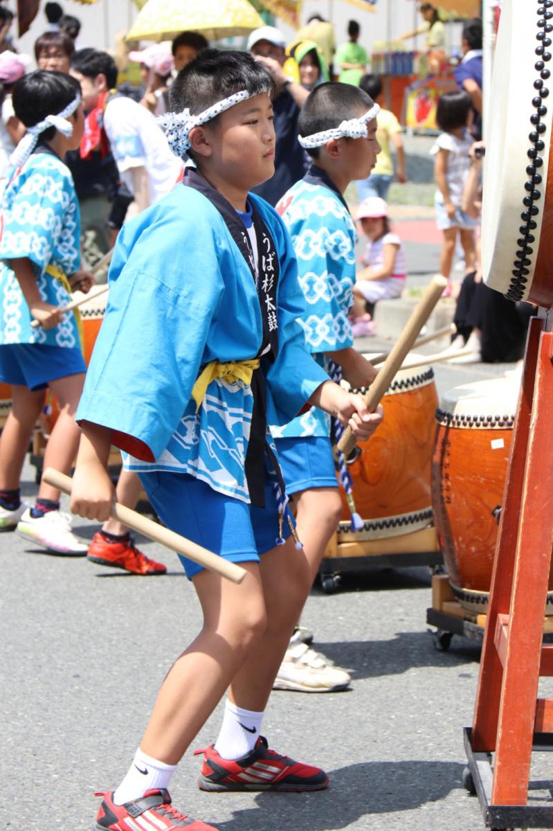 奥州水沢夏まつり2016 子供みこし・地方太鼓・干支和まつり・水沢ざっつぁかまつり 2016/08/06