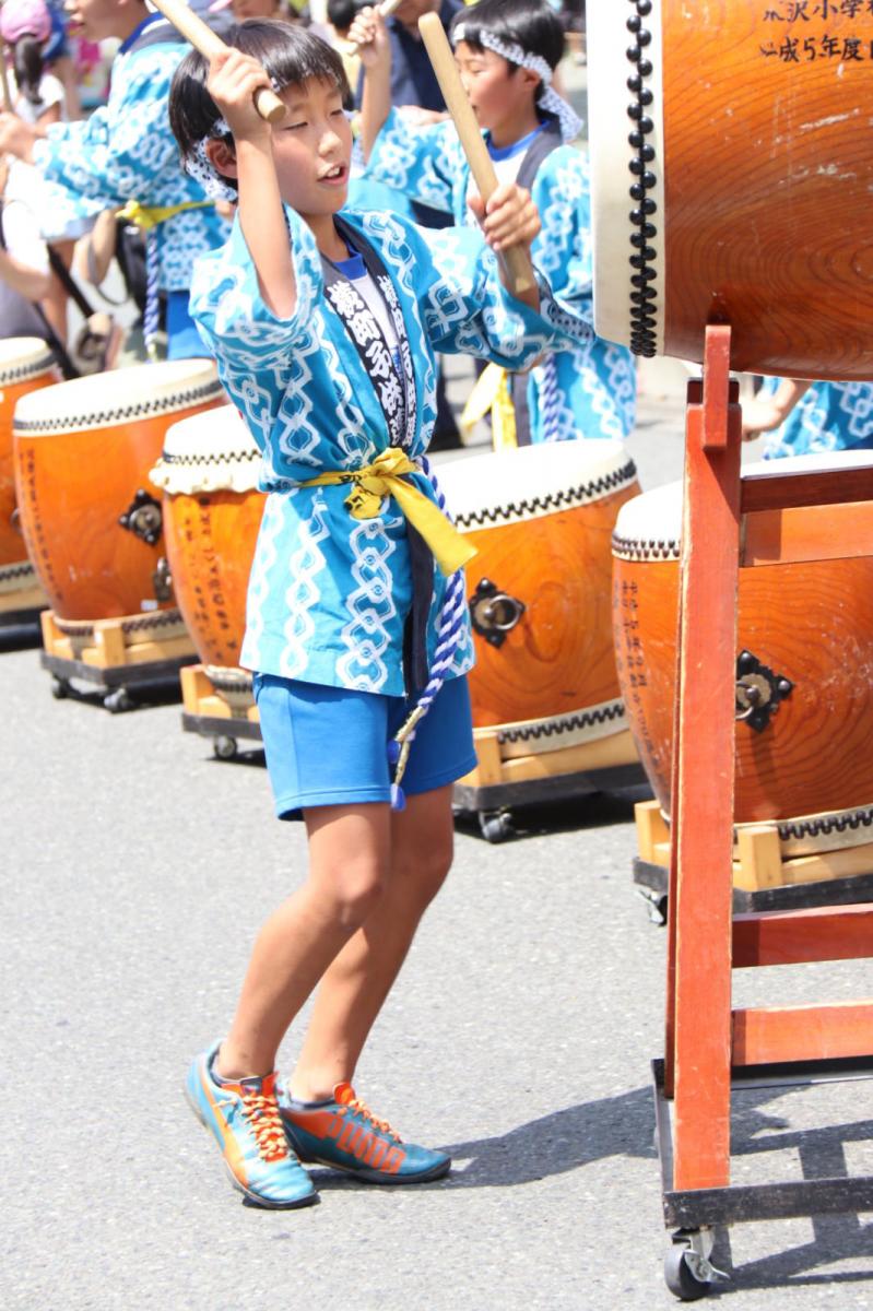 奥州水沢夏まつり2016 子供みこし・地方太鼓・干支和まつり・水沢ざっつぁかまつり 2016/08/06