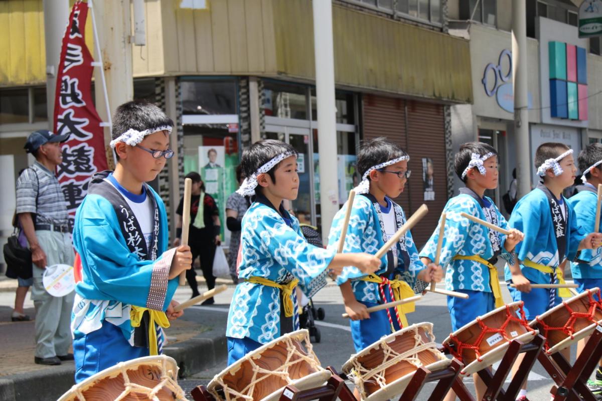 奥州水沢夏まつり2016 子供みこし・地方太鼓・干支和まつり・水沢ざっつぁかまつり 2016/08/06