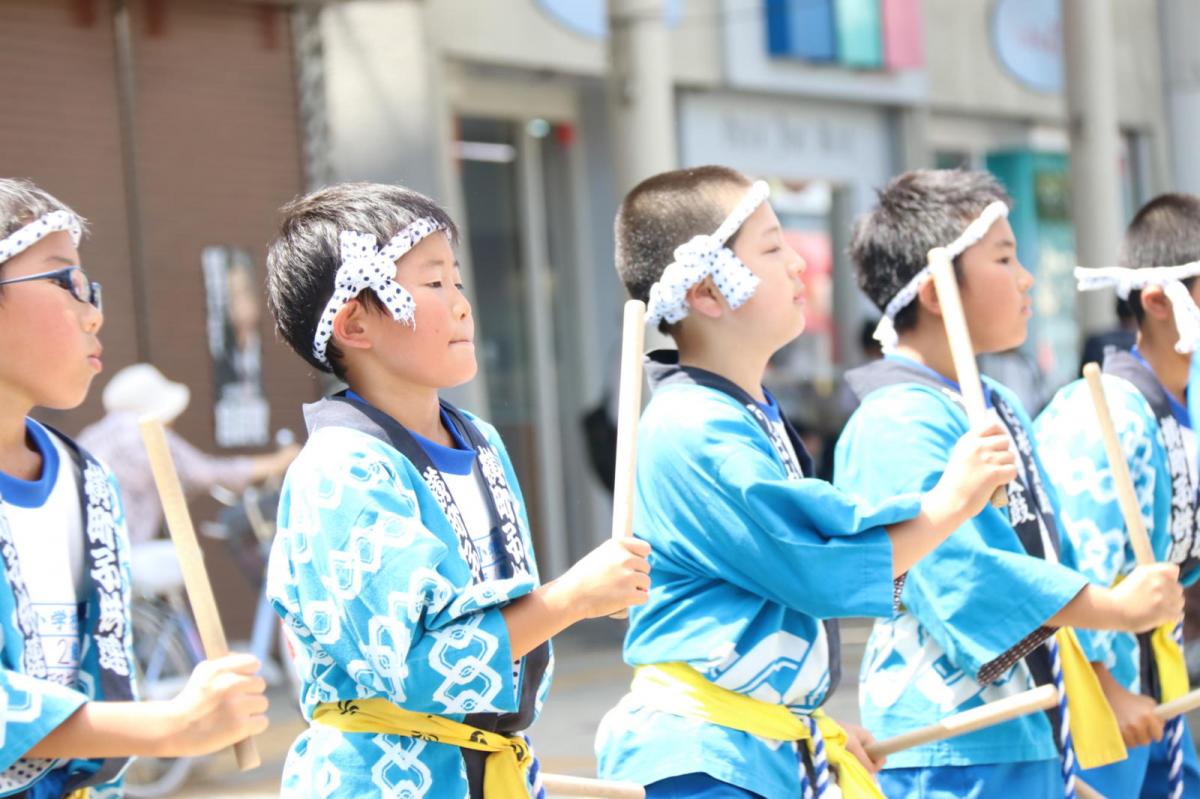 奥州水沢夏まつり2016 子供みこし・地方太鼓・干支和まつり・水沢ざっつぁかまつり 2016/08/06